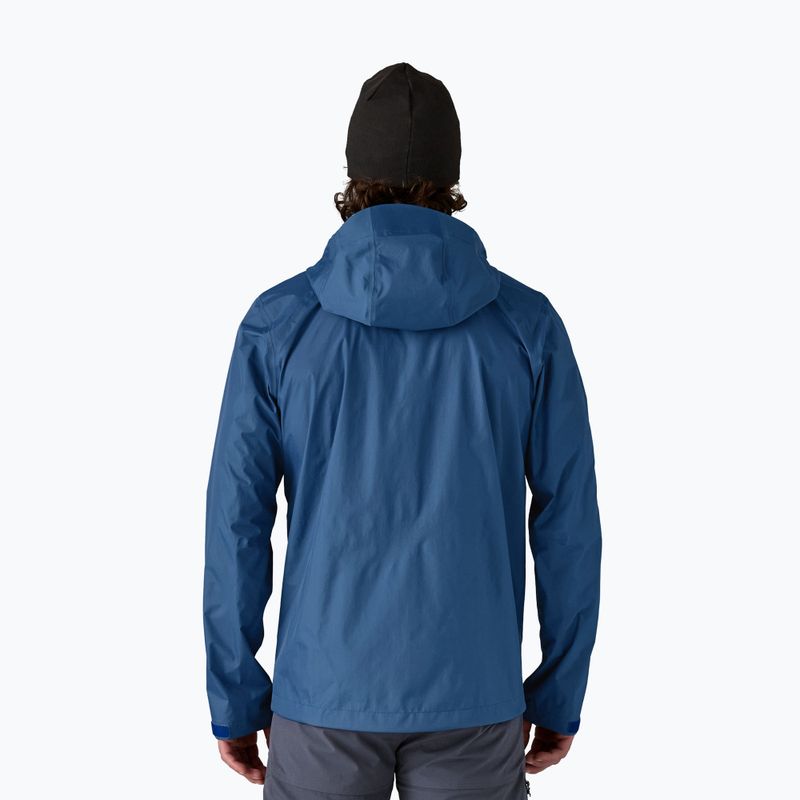 Geacă de ploaie pentru bărbați Patagonia Torrentshell 3L Rain clement blue 2