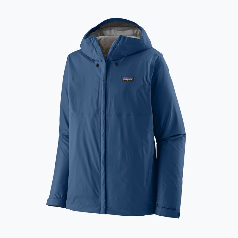Geacă de ploaie pentru bărbați Patagonia Torrentshell 3L Rain clement blue 4