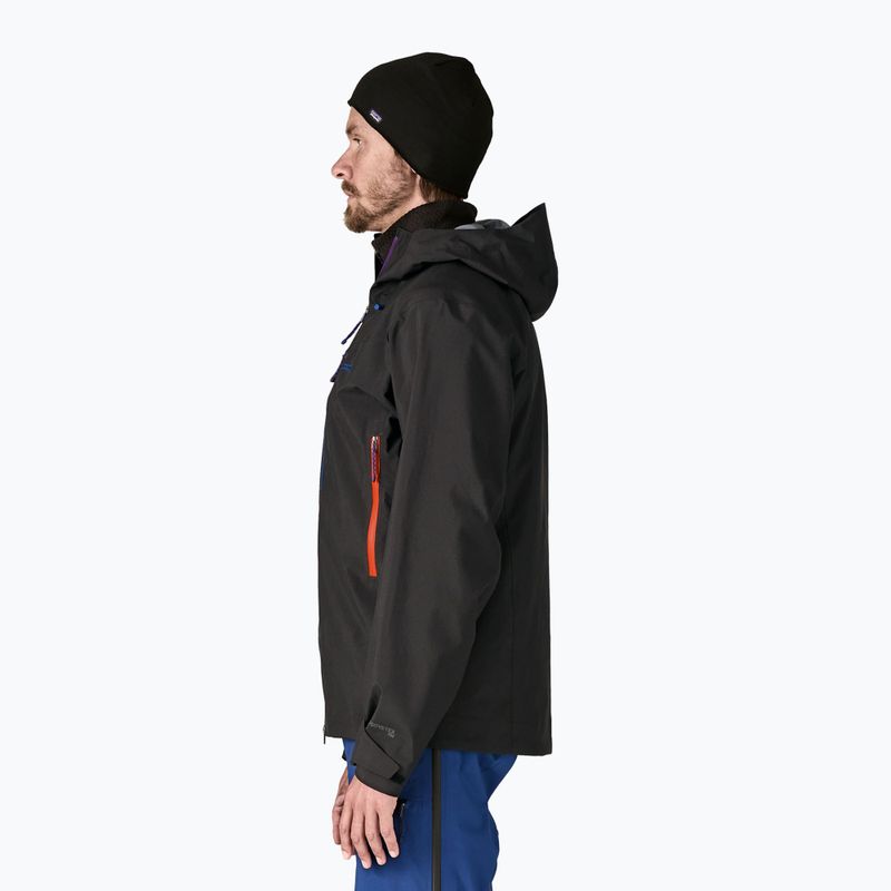 Geacă de ploaie pentru bărbați Patagonia Pluma Pro black 3