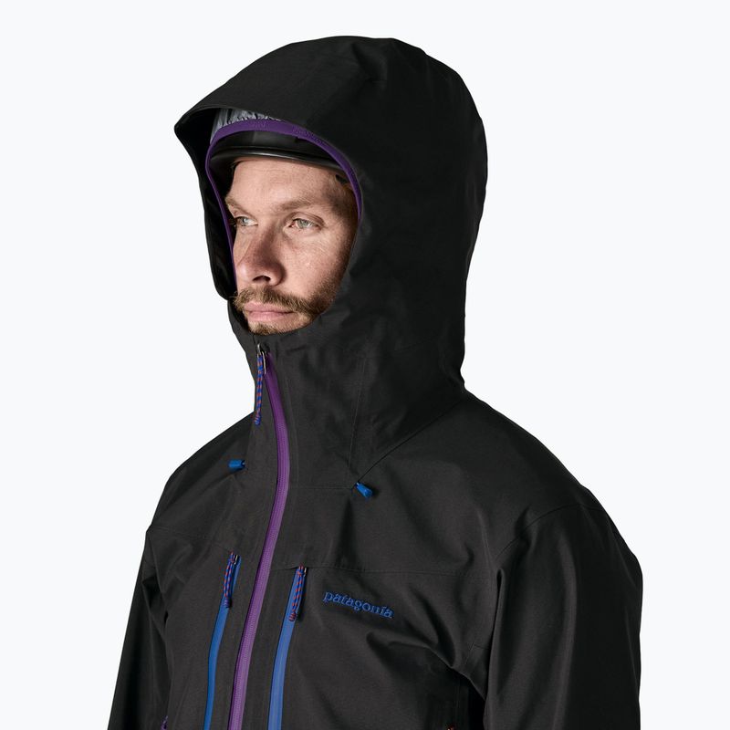 Geacă de ploaie pentru bărbați Patagonia Pluma Pro black 5