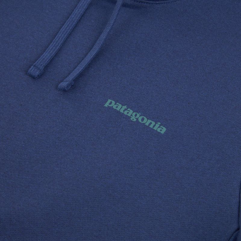 Bluză pentru bărbați Patagonia Boardshort Logo Uprisal Hoody clement blue 3