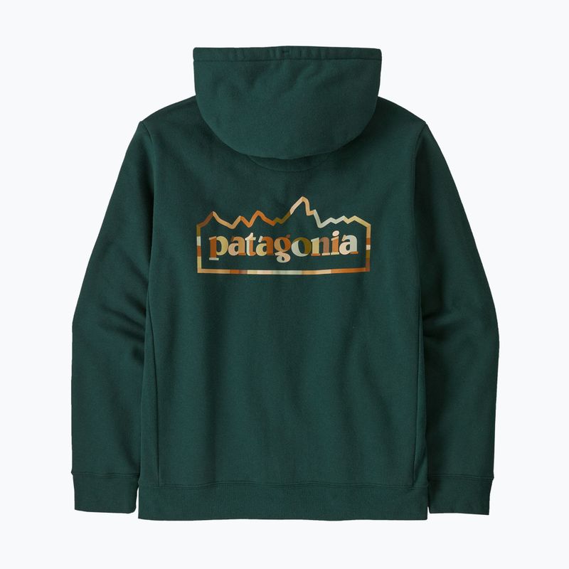 Bluză pentru bărbați Patagonia Unity Fitz Uprisal Hoody cascade green 2