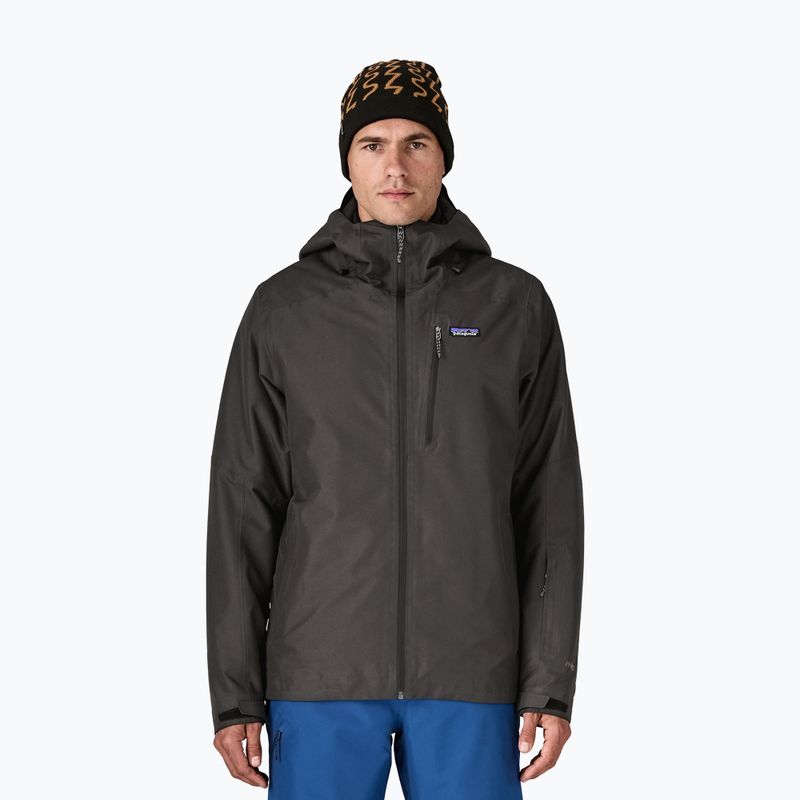 Geacă de schi pentru bărbați Patagonia Insulated Powder Town black