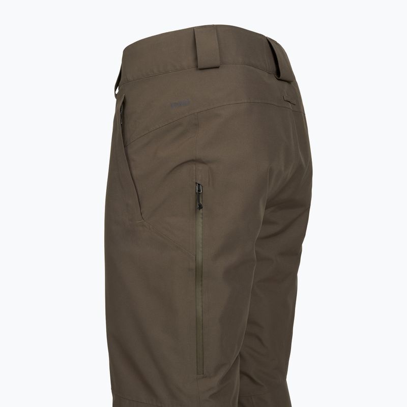 Pantaloni de schi pentru bărbați Patagonia Insulated Powder Town merlow brown 4