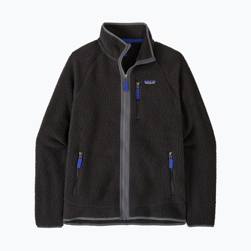 Bluză de drumeție pentru bărbați Patagonia Retro Pile  black w/forge grey