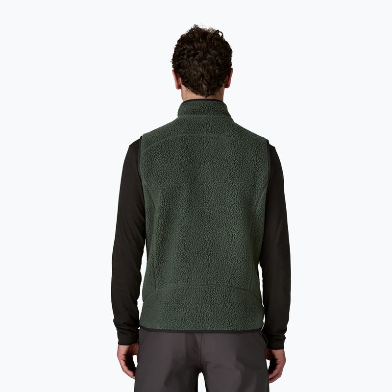 Vesta pentru bărbați Patagonia Retro Pile Fleece old growth green 2