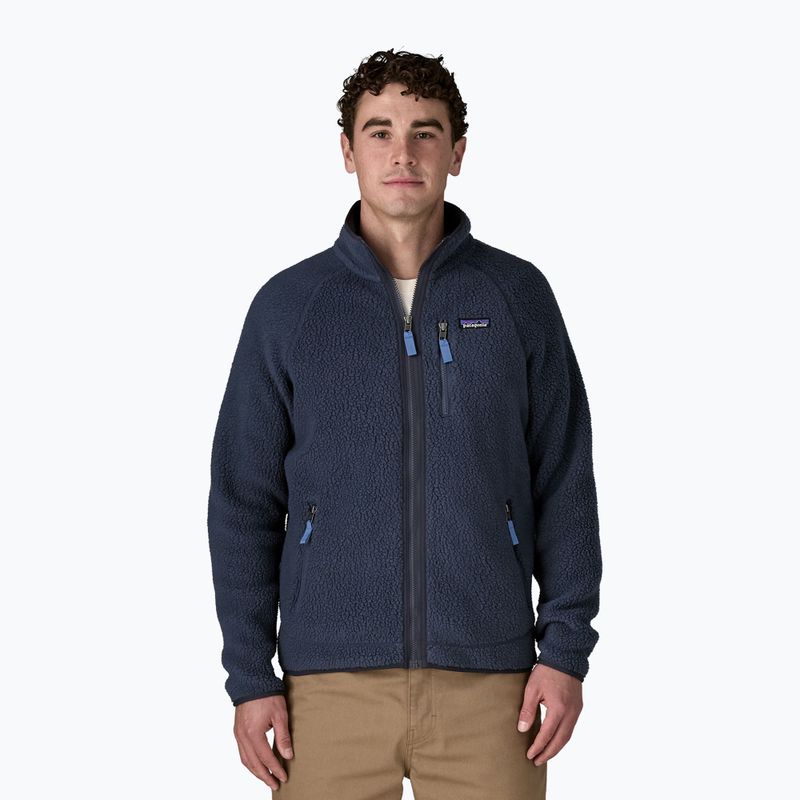 Bluză de drumeție pentru bărbați Patagonia Retro Pile new navy w/sunken blue