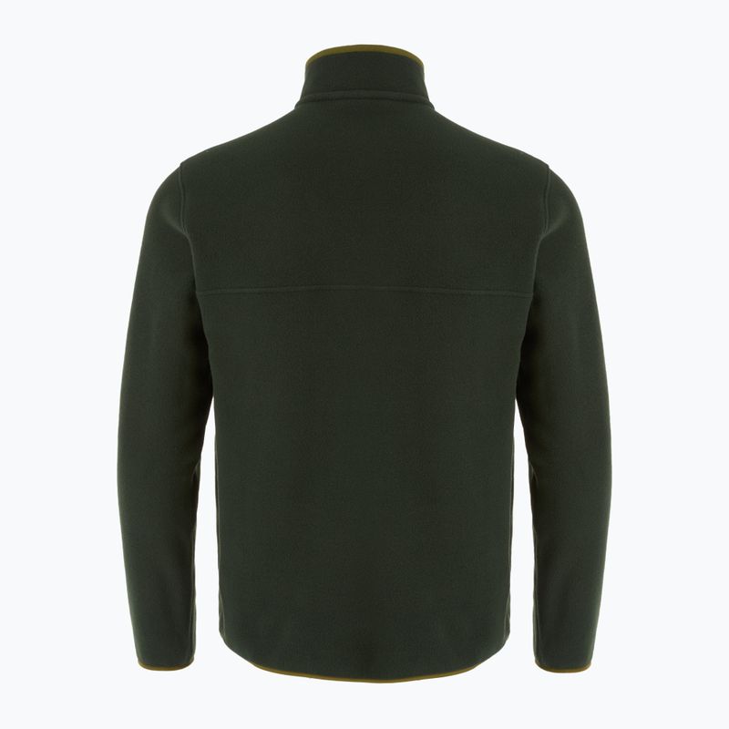 Bluză de trekking pentru bărbați Patagonia LW Synch Snap-T P / O old growth green 2