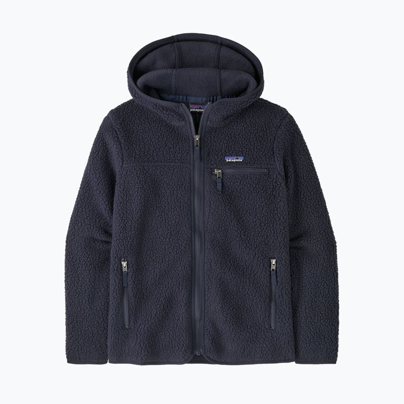 Hanorac de trekking pentru femei Patagonia Retro Pile Hoody sunken blue