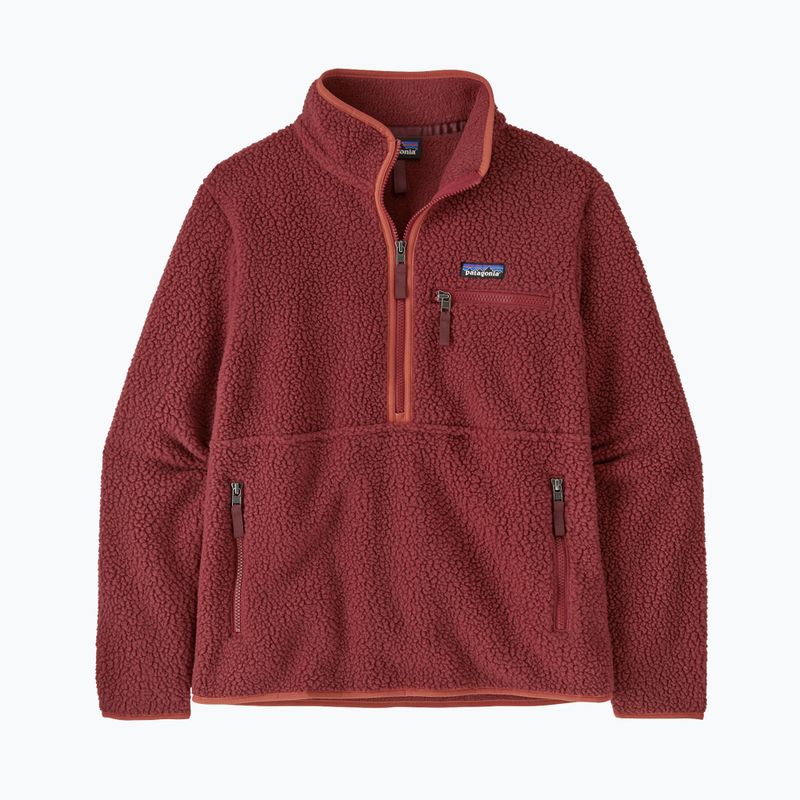 Bluză pentru femei Patagonia Retro Pile Marsupial sequoia red 3