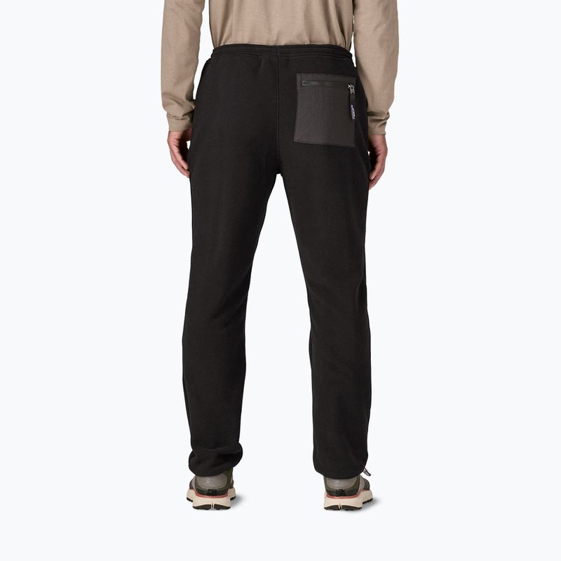 Pantaloni de trekking pentru bărbați Patagonia Synchilla black solid 2