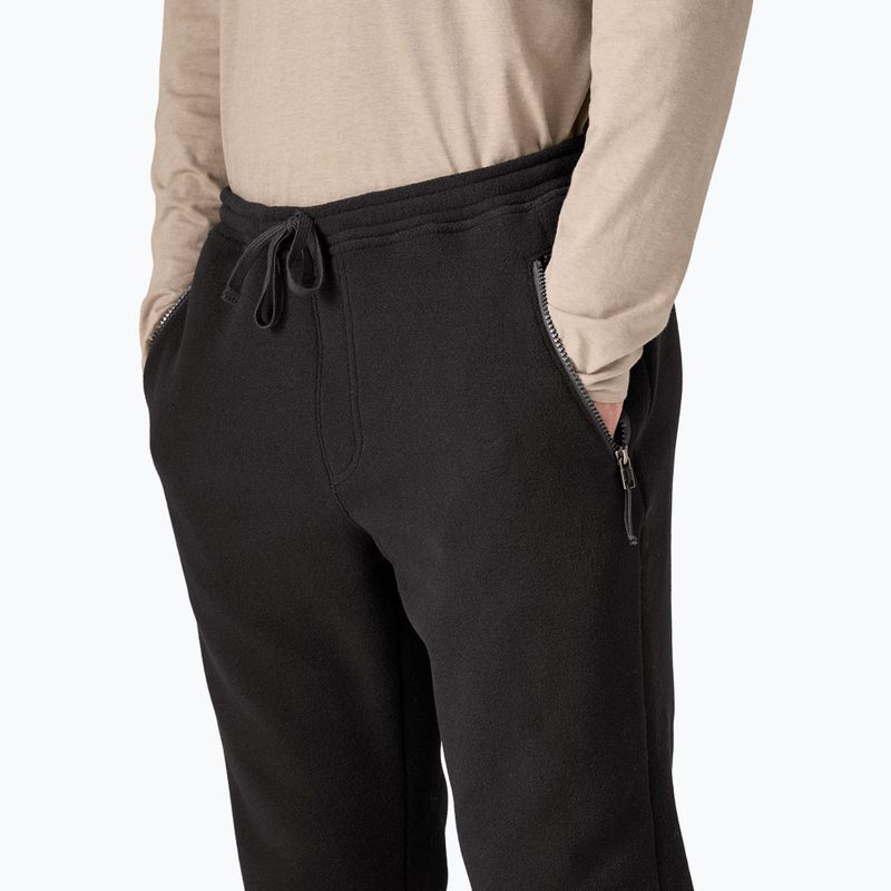 Pantaloni de trekking pentru bărbați Patagonia Synchilla black solid 3