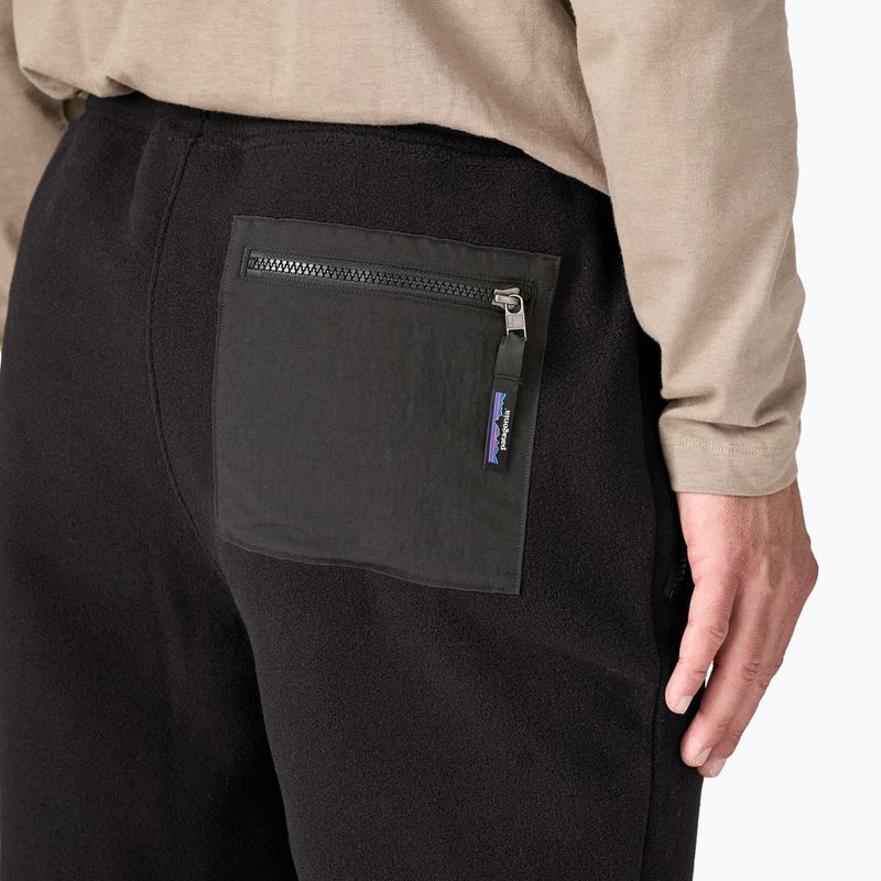 Pantaloni de trekking pentru bărbați Patagonia Synchilla black solid 5