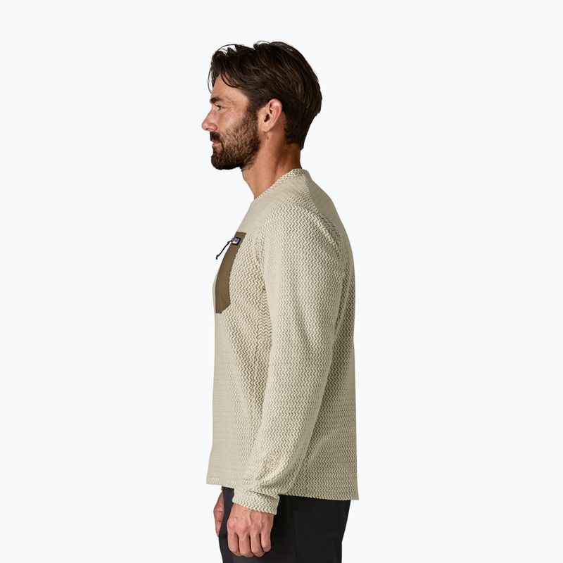 Bluză pentru bărbați Patagonia R1 Air Crew pelican 4