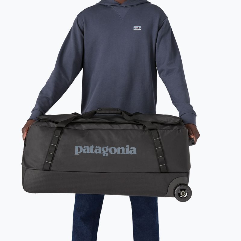 Geantă de voiaj Patagonia Black Hole Wheeled Duffel 100 l negru/negru 6