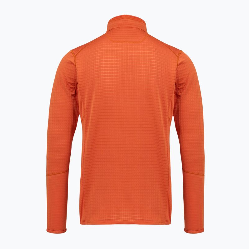 Bluză fleece pentru bărbați Patagonia R1 Hybrid coal orange 2