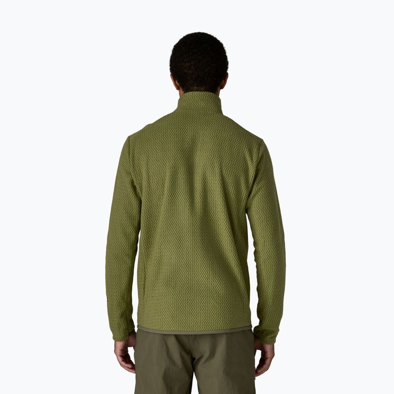 Bluză de trekking pentru bărbați Patagonia R1 Air caper green 3