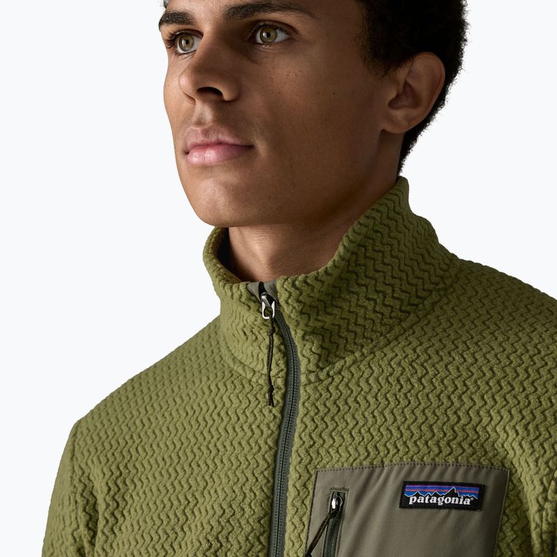 Bluză de trekking pentru bărbați Patagonia R1 Air caper green 5