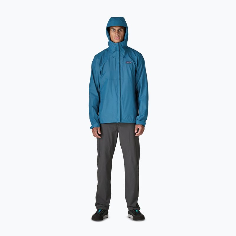 Geacă de ploaie pentru bărbați Patagonia Torrentshell 3L Rain aquatic blue 4