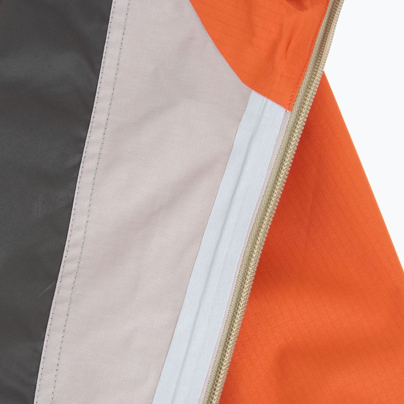 Geacă de ploaie pentru bărbați Patagonia Granite Crest Rain coal orange 5