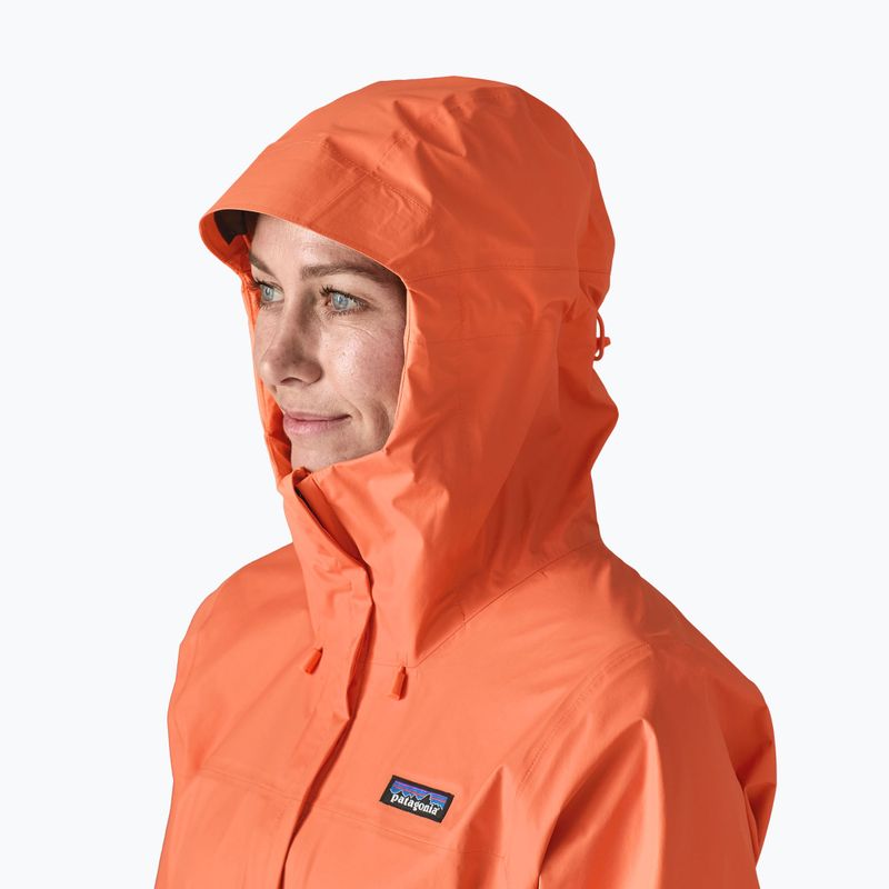 Geacă de ploaie pentru femei Patagonia Torrentshell 3L Rain peach sorbet 5