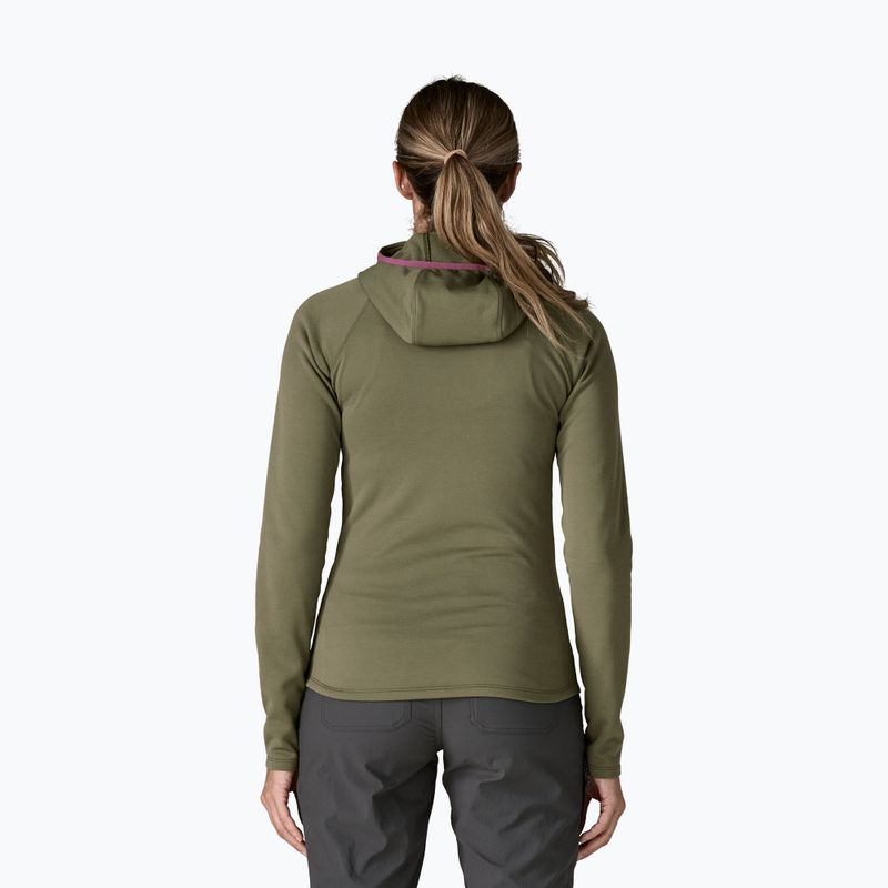 Bluză pentru femei Patagonia R1 Ultralight Hoody basin green 3
