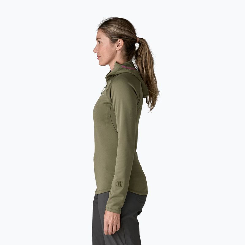 Bluză pentru femei Patagonia R1 Ultralight Hoody basin green 4