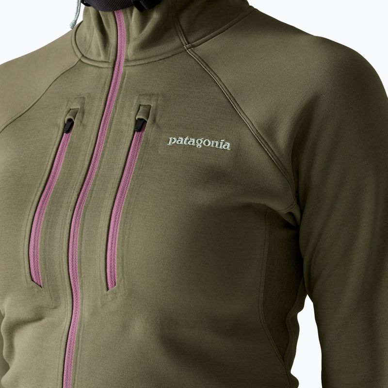 Bluză pentru femei Patagonia R1 Ultralight Hoody basin green 7