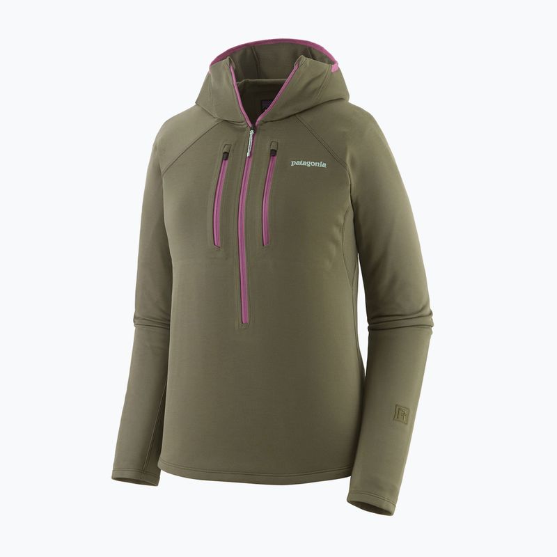 Bluză pentru femei Patagonia R1 Ultralight Hoody basin green 10