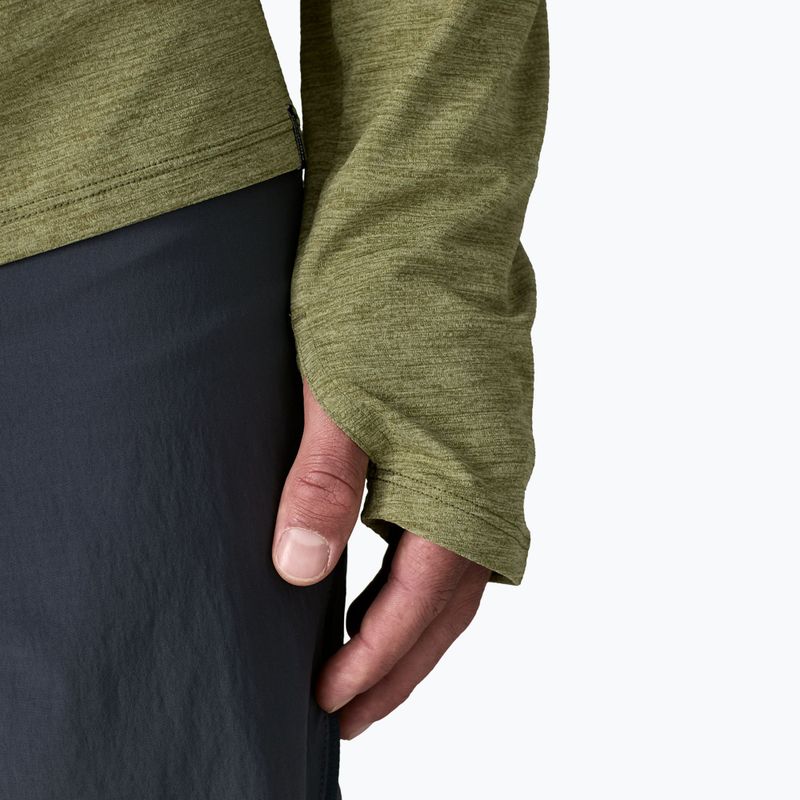 Longsleeve pentru bărbați Patagonia Capilene Cool Sun caper green/buckhorn green x-dye 6