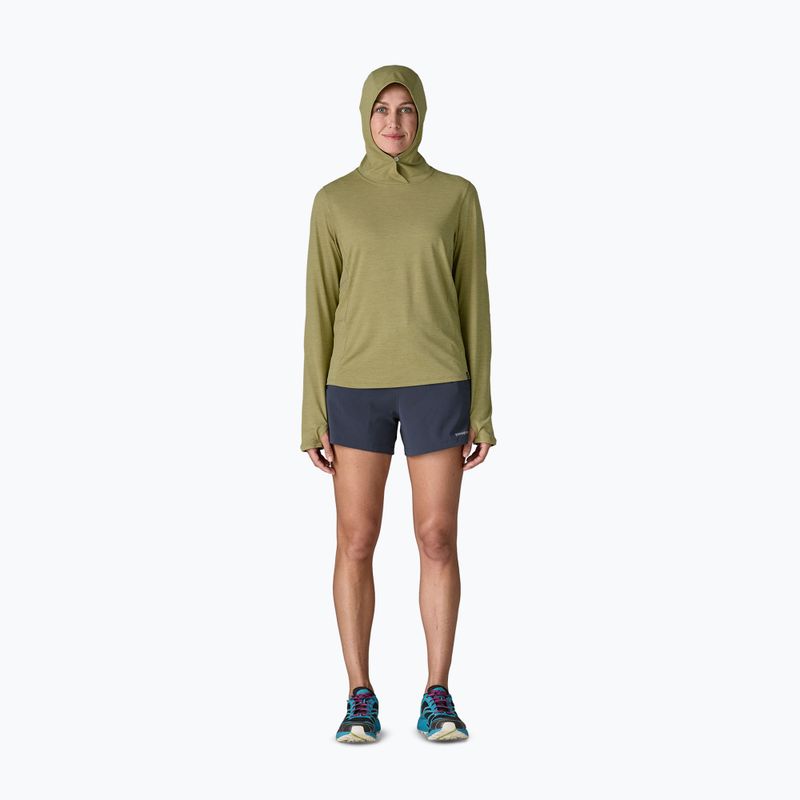 Bluză damă Patagonia Capilene Cool Sun Hoody gumtree green/light gumtree green x-dye 2