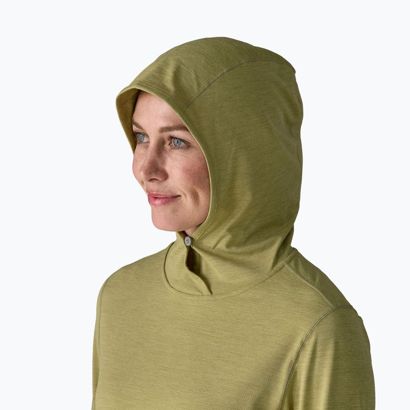Bluză damă Patagonia Capilene Cool Sun Hoody gumtree green/light gumtree green x-dye 5