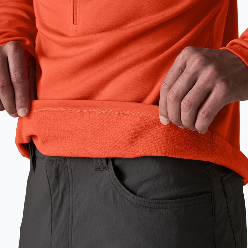 Bluză pentru bărbați Patagonia R1 Ultralight Hoody coal orange 8