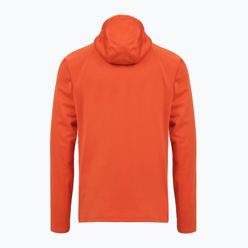 Bluză pentru bărbați Patagonia R1 Ultralight Hoody coal orange 11