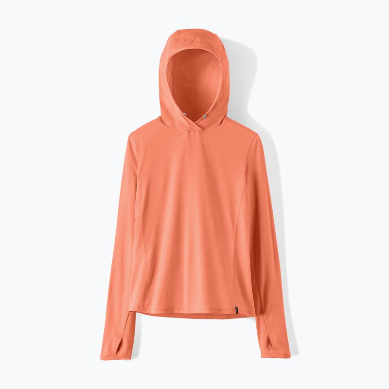 Bluză pentru femei Patagonia Capilene Cool Sun Hoody mellow melon/peach sherbet x-dye 8