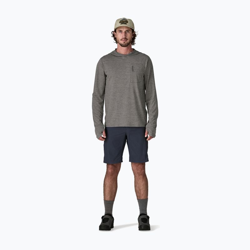 Bluză pentru bărbați Patagonia Capilene Cool Sun Hoody forge grey/noble grey x-dye 2
