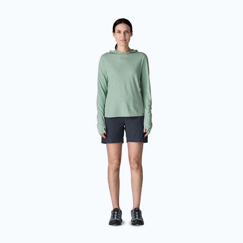 Bluză damă Patagonia Capilene Cool Sun Hoody thermal blue/thin ice x-dye 2