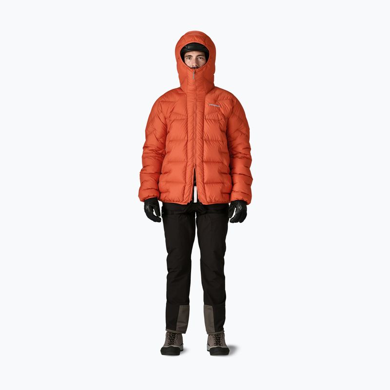 Geacă cu puf pentru bărbați Patagonia Durable Down Parka coal orange 2
