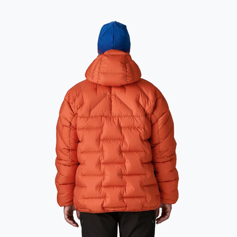 Geacă cu puf pentru bărbați Patagonia Durable Down Parka coal orange 3