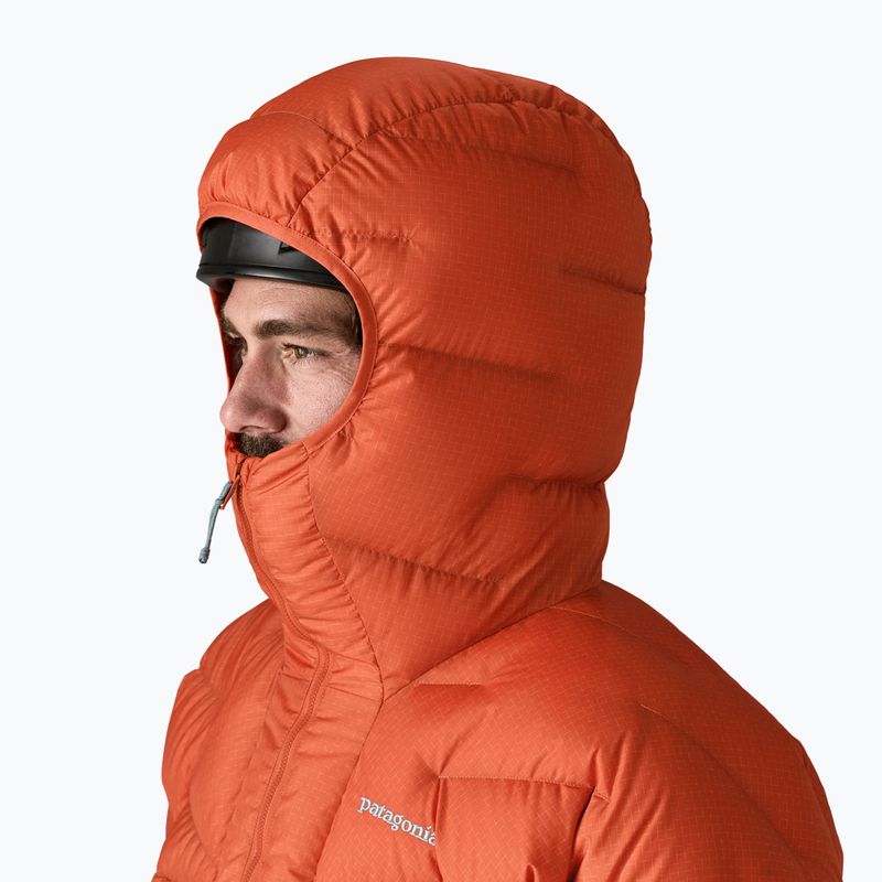 Geacă cu puf pentru bărbați Patagonia Durable Down Parka coal orange 5