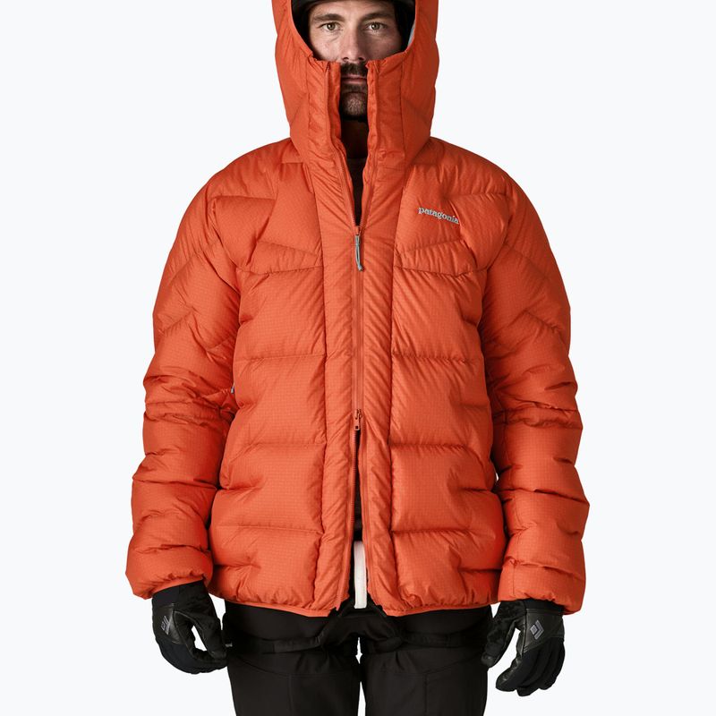 Geacă cu puf pentru bărbați Patagonia Durable Down Parka coal orange 6