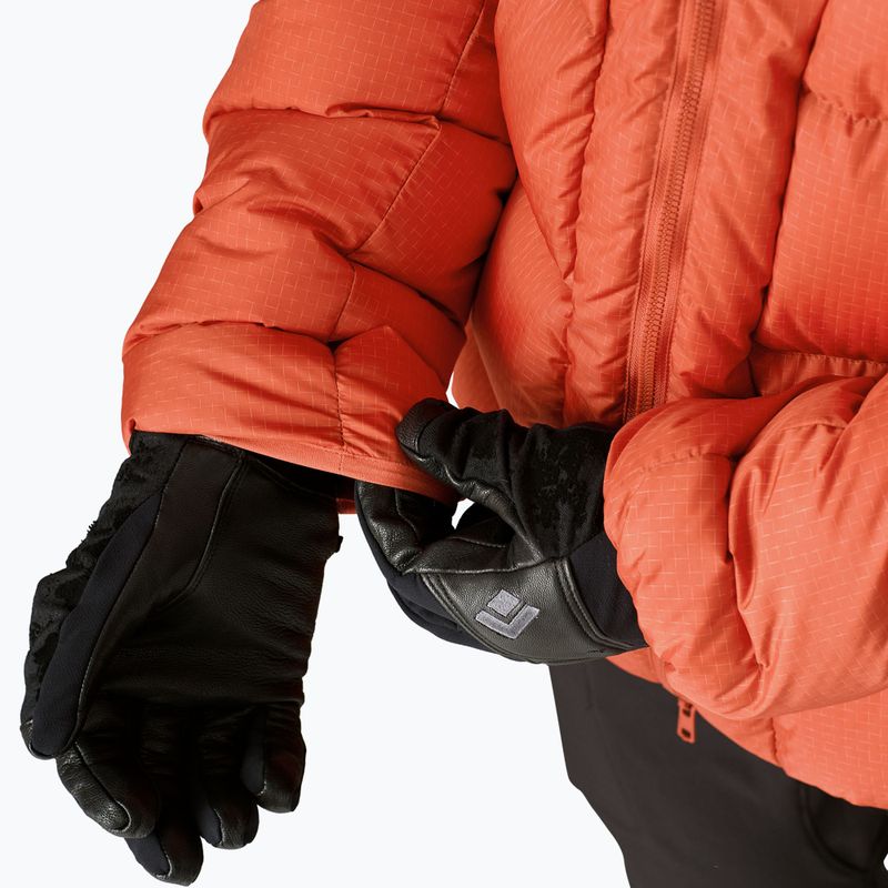Geacă cu puf pentru bărbați Patagonia Durable Down Parka coal orange 9
