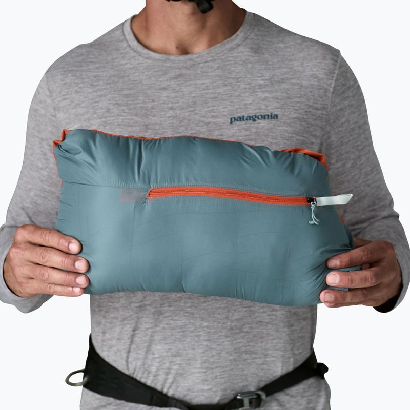 Geacă cu puf pentru bărbați Patagonia Durable Down Parka coal orange 11