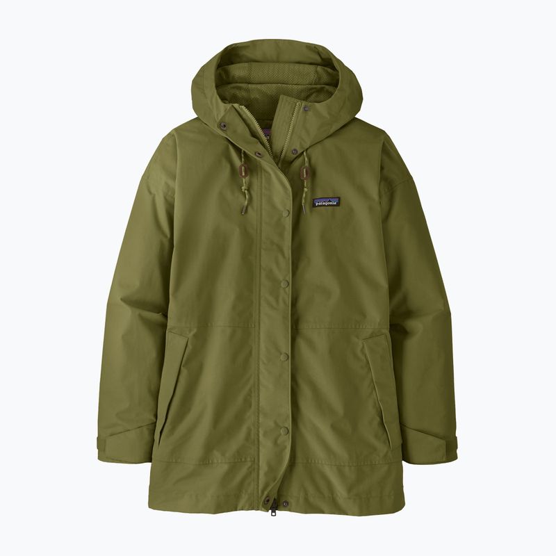 Geacă de ploaie pentru femei Patagonia Outdoor Everyday Rain caper green 6