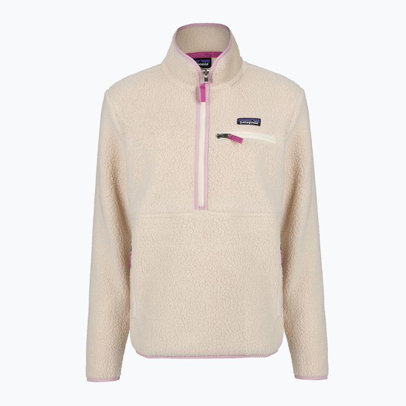 Bluză fleece pentru femei Patagonia Retro Pile Marsupial dark natural