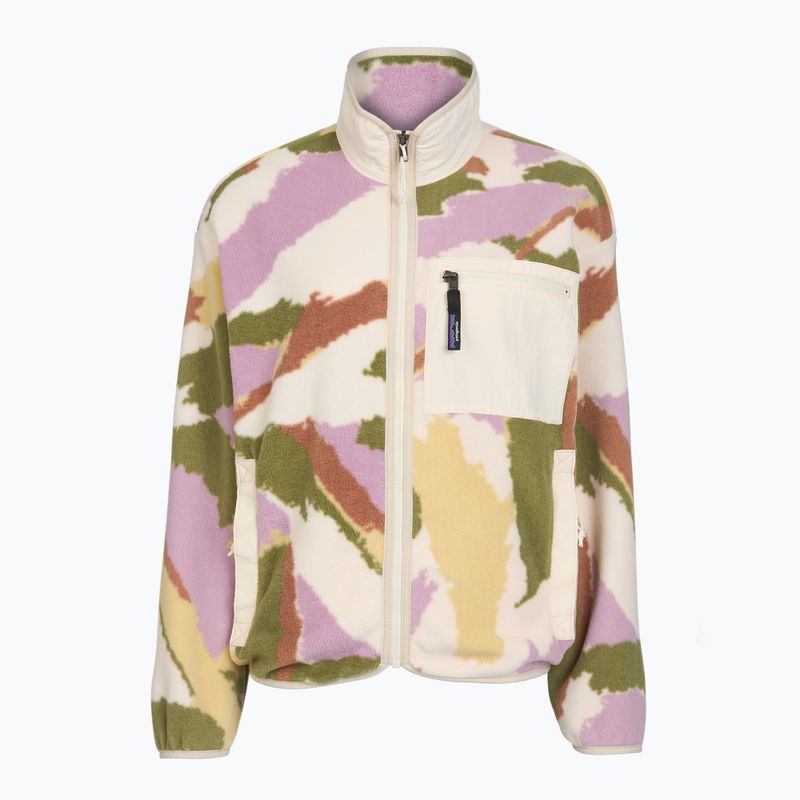 Bluză fleece pentru femei Patagonia Synch sunshine/natural