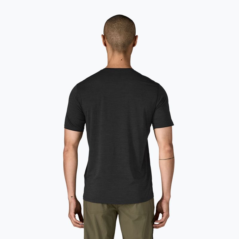 Tricou pentru bărbați Patagonia Capilene Cool Ultra black/forge grey x-dye 2