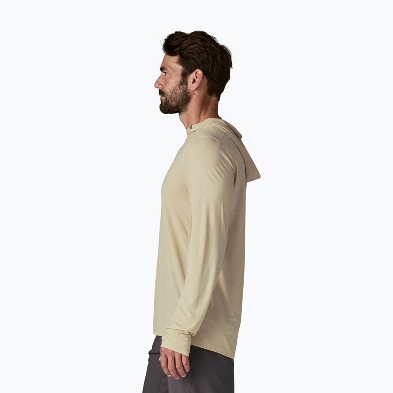 Bluză pentru bărbați Patagonia Capilene Ultra Hoody pumice/dyno white x-dye 4
