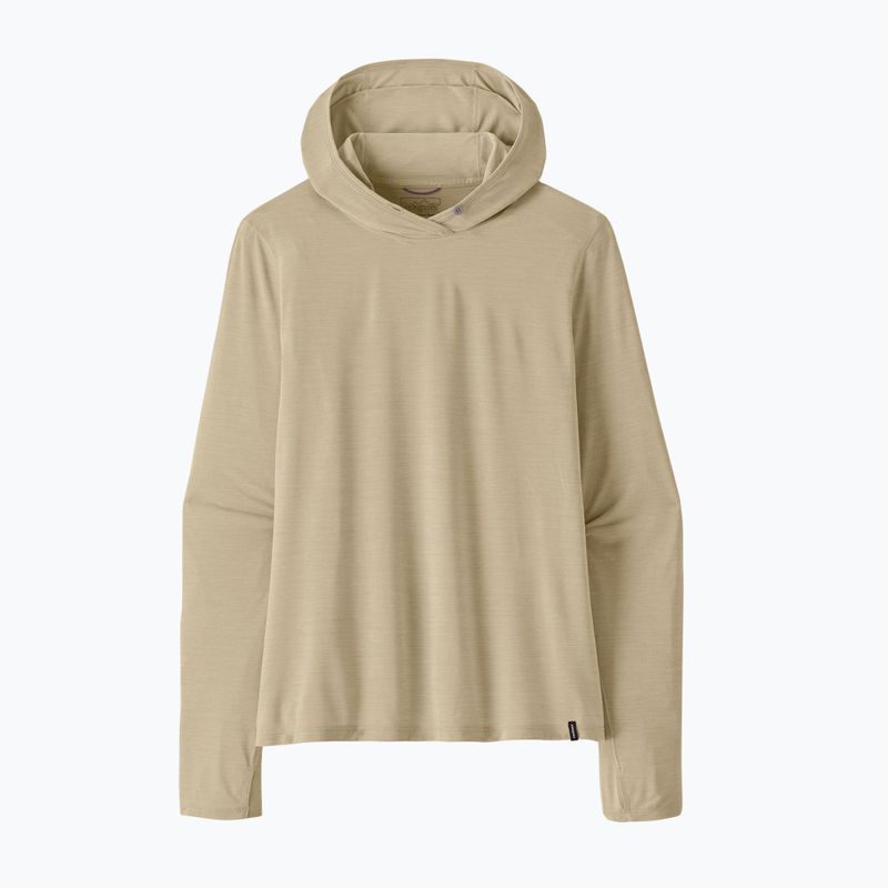 Bluză pentru femei Patagonia Capilene Cool Ultra Hoody pumice/dyno white x-dye 3