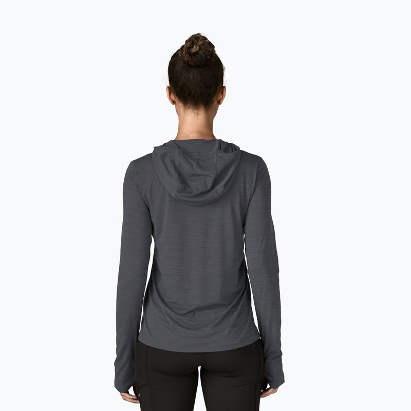 Bluză pentru femei Patagonia Capilene Cool Ultra Hoody smolder blue/light smolder blue x-dye 3